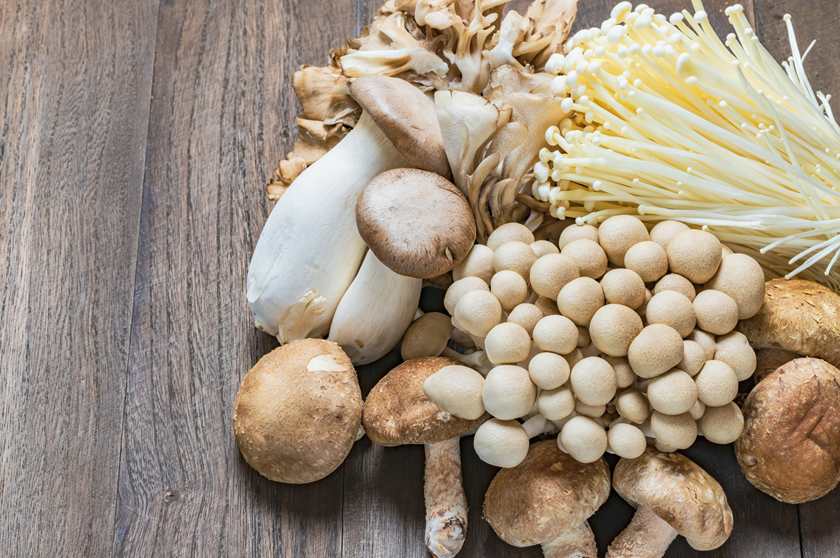 きのこ類（生しいたけ・ぶなしめじ・えのき茸）