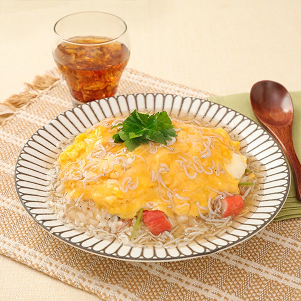 ふわとろ♪しらすの和風あんかけオムライス