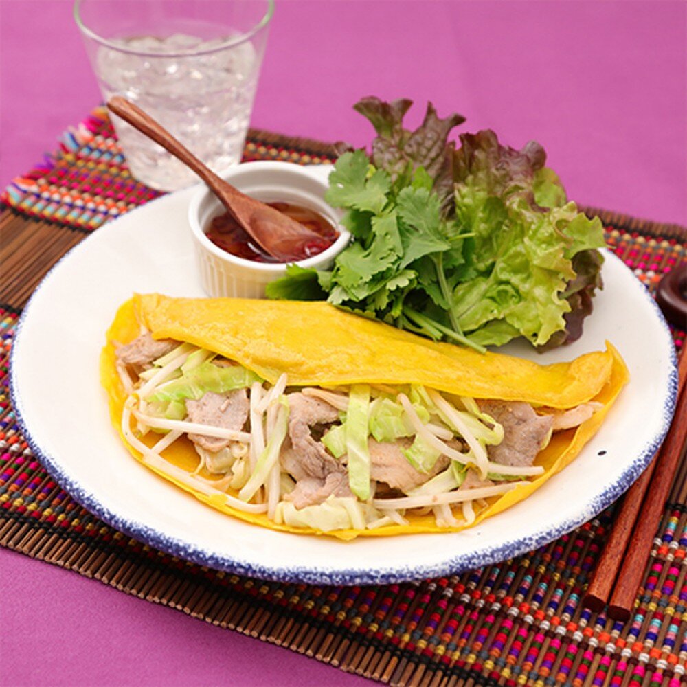 お家で簡単♪ベトナム風お好み焼きバインセオ