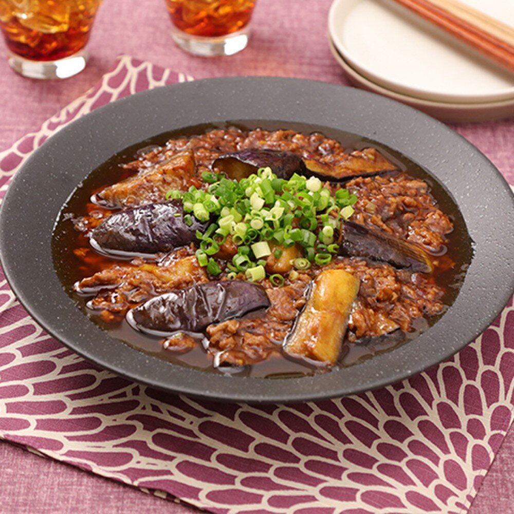 お家で本格☆トロっと食感の麻婆茄子
